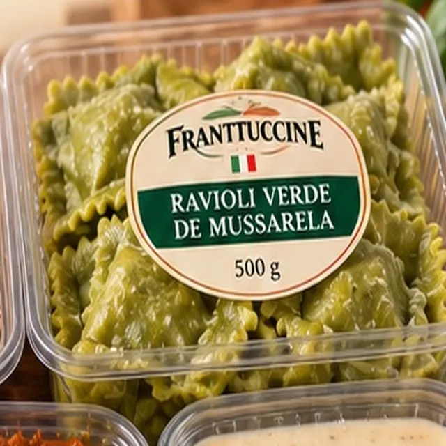 Pote de Ravióli Verde de Mussarela da Franttuccine, 500 g